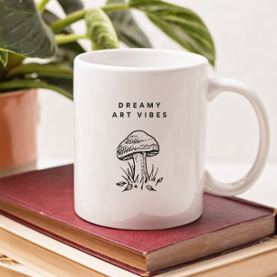 Dreamy Art Vibes   Ästhetisch Kreativ Kaffeetasse