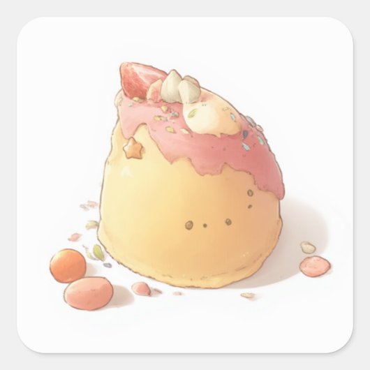 Dreamy Ästhetik Sticker (Vorderseite)