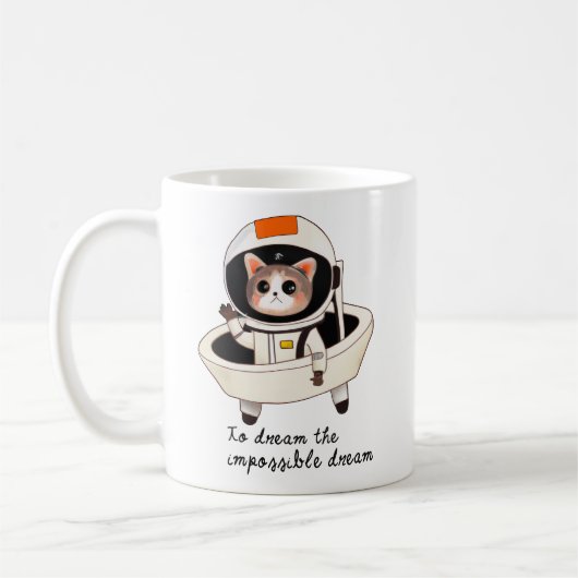 Dreamy Astrocat Kaffeetasse (Links)