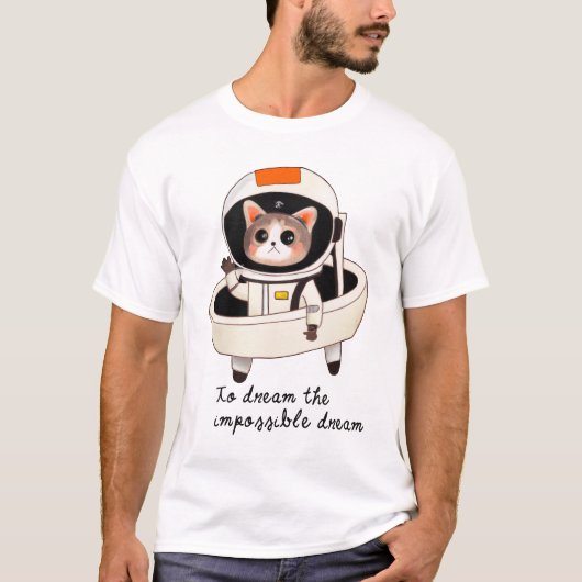 Dreamy Astrocat T-Shirt (Vorderseite)