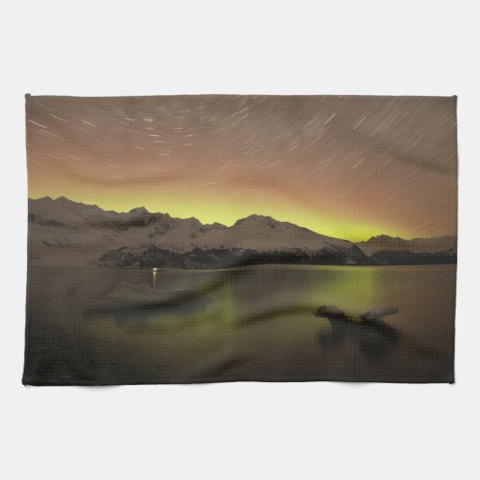 Dreamy Aurora Handtuch (Horizontal)