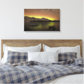 Dreamy Aurora Leinwanddruck (Insitu (Schlafzimmer))