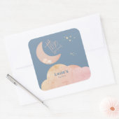 Dreamy Baby Over the Moon Baby Shower Sticker (Umschlag)