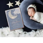 Dreamy Baby Rose Gold Baby Dusche Folieneinladung