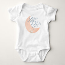 Dreamy Baby über der Mond Babydusche