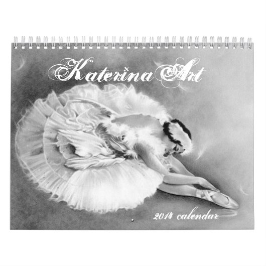 Dreamy Ballerinas 2014 Kalender KaterinaArt (Titelbild)