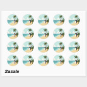 Dreamy Beach Bliss Sticker (Blatt)