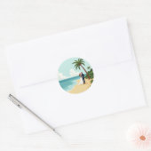 Dreamy Beach Bliss Sticker (Umschlag)