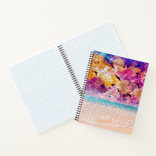 Dreamy Beach Notebook Notizblock (Innenseite)