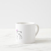 Dreamy Bear Design Cup Espressotasse (Vorderseite Rechts)
