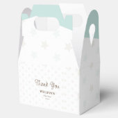 Dreamy Bear on Cloud Baby Shower Vielen Dank Geschenkschachtel (Geöffnet)