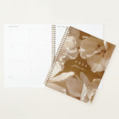 Dreamy beige / brown floral planer (Anzeige)