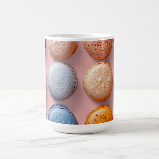 Dreamy Bites: Macarons Kaffee-Tasse Kaffeetasse (Mittel)