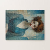 Dreamy Blue Dress Puzzle (Horizontal)