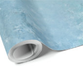 Dreamy Blue Geschenkpapier (Rolleneckpunkt)