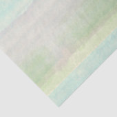 Dreamy Blue Green Watercolor Seidenpapier (Ausschnitt)