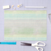 Dreamy Blue Green Watercolor Seidenpapier (Handwerk)