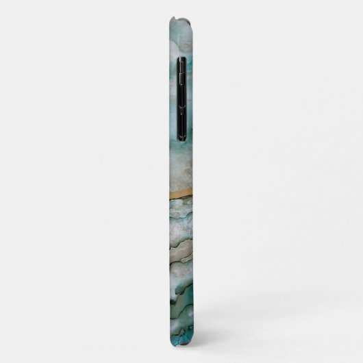 Dreamy Blue Ink Design Apple Case-Mate iPhone Hülle (Hinten/Links)