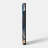 Dreamy Blue Marble iPhone Case Hülle (Linke Seite)