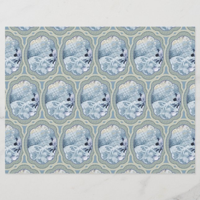 Dreamy Blue Medallions (Vorderseite)