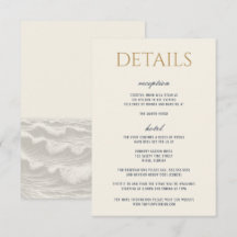 Dreamy Blue Palm Trees Wedding