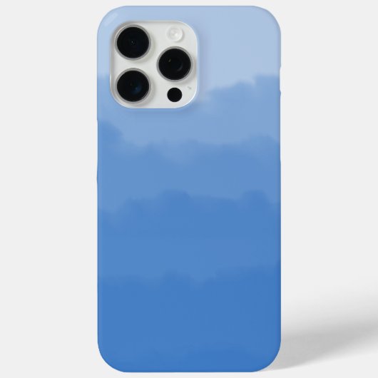 Dreamy blue sky gradient Case-Mate iPhone hülle (Rückseite)