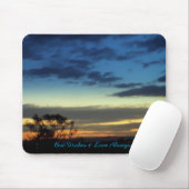 Dreamy Blue Sky Mousepad (Mit Mouse)