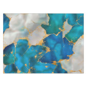 Dreamy Blue Tischdecke (Vorderseite (Horizontal))