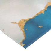 Dreamy Blue Tischdecke (Schrägansicht)