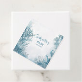 Dreamy Blue Under Sea Baby Shower Geschenkanhänger (Beispiel)