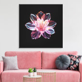 Dreamy Blume Leinwanddruck (Insitu (Wohnzimmer))