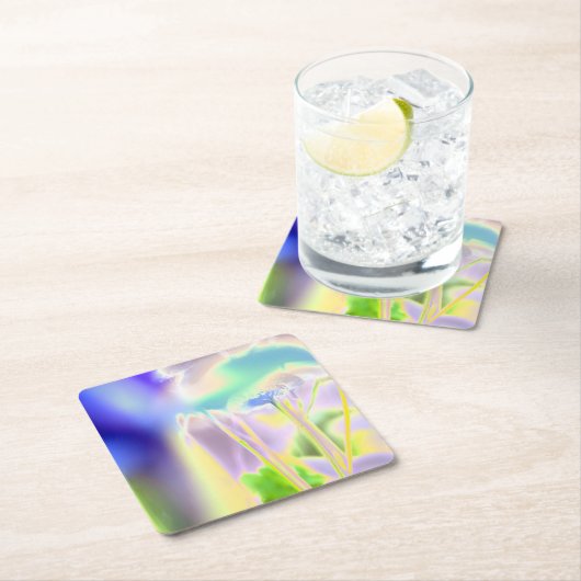 Dreamy Blume Print Paper Untersetzer (Vor Ort)