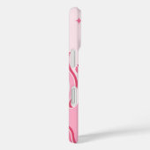 Dreamy Blush Flames - Pink Spark Fire Ästhetik Case-Mate iPhone Hülle (Rückseite / Rechts)