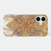 Dreamy Boho Mandala - Intricses Design iPhone 16 Hülle (Rückseite (Horizontal))