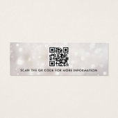 Dreamy bokee Glitzer Leuchten Ohrring-Grafikkarte (Rückseite)