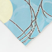 Dreamy Bubble Clouds Fleece Blanket (Ecke)