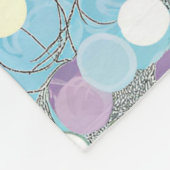 Dreamy Bubble Clouds Sherpa Blanket Fleecedecke (Ecke)