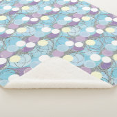 Dreamy Bubble Clouds Sherpa Fleece Blanket Sherpadecke (3/4)