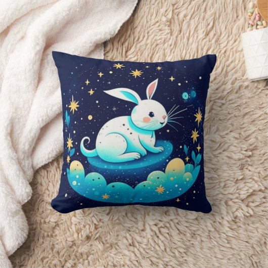 Dreamy Bunny Kissen (Decke)