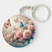 Dreamy Butterfells und Rose Schlüsselanhänger (Rückseite)