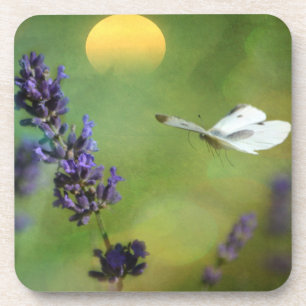 Dreamy Butterfly Garden Getränkeuntersetzer