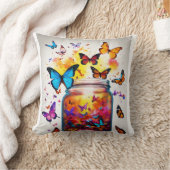Dreamy Butterfly Kissen: Komfort und Stil für Sie Kissen (Decke)