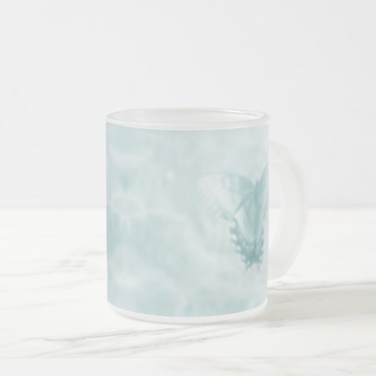 Dreamy Butterfly Mattglastasse (VorderseiteRechts)