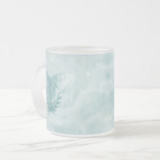 Dreamy Butterfly Mattglastasse (Vorderseite Links)