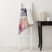 Dreamy Butterfly mit rosafarbenen Blume Sherpadecke (Beispiel)