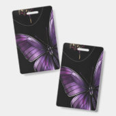 Dreamy Butterfly Pattern Ausweis (Vorder- & Rückseite)