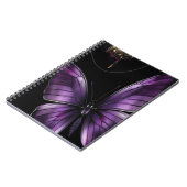 Dreamy Butterfly Pattern Notizblock (Linke Seite)