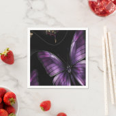 Dreamy Butterfly Pattern Serviette (Beispiel)