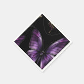 Dreamy Butterfly Pattern Serviette (Ecke)