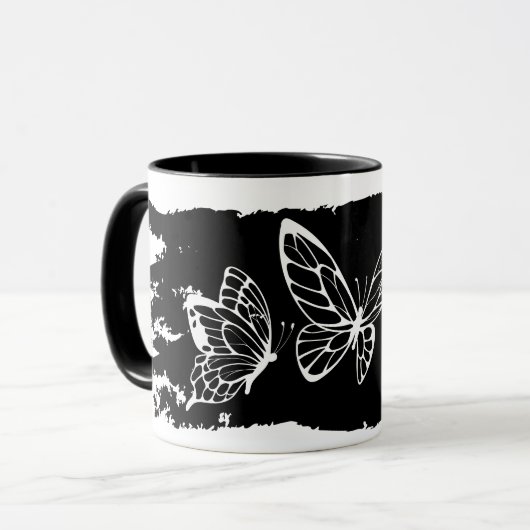 Dreamy Butterfly Tasse (Vorderseite Links)
